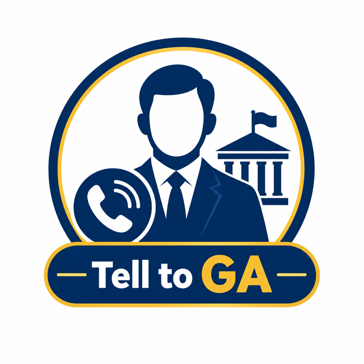 Tell to GA Communication Badge